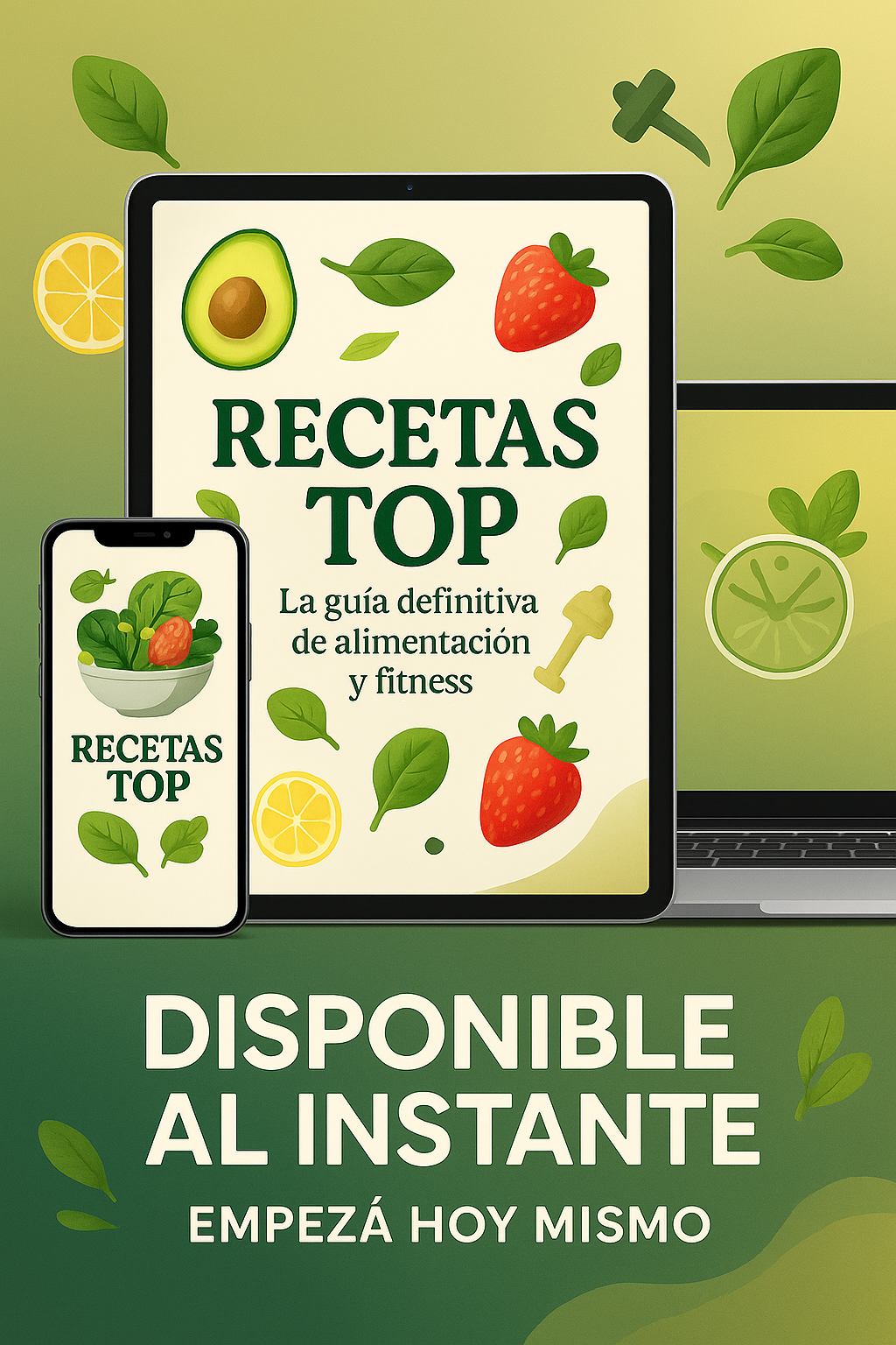 +500 Recetas Efectivas - Guía definitiva de Alimentación y Fitness - Ebook PDF Español